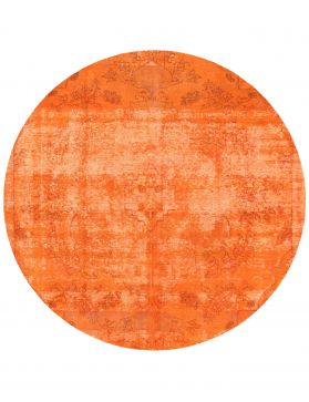 Persischer Vintage Teppich 230 x 230 orange