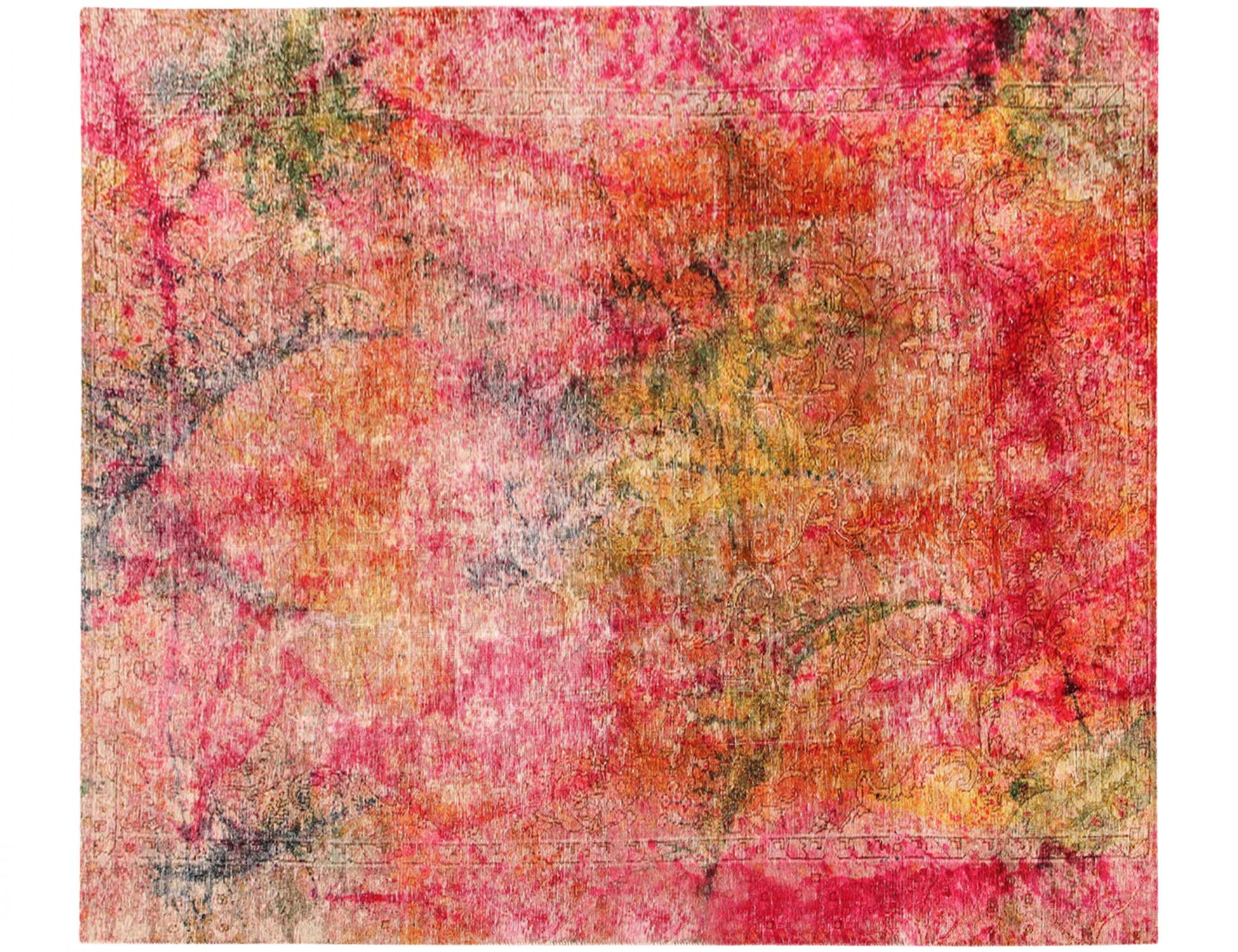 Tappeto vintage persiano  multicolore <br/>250 x 200 cm