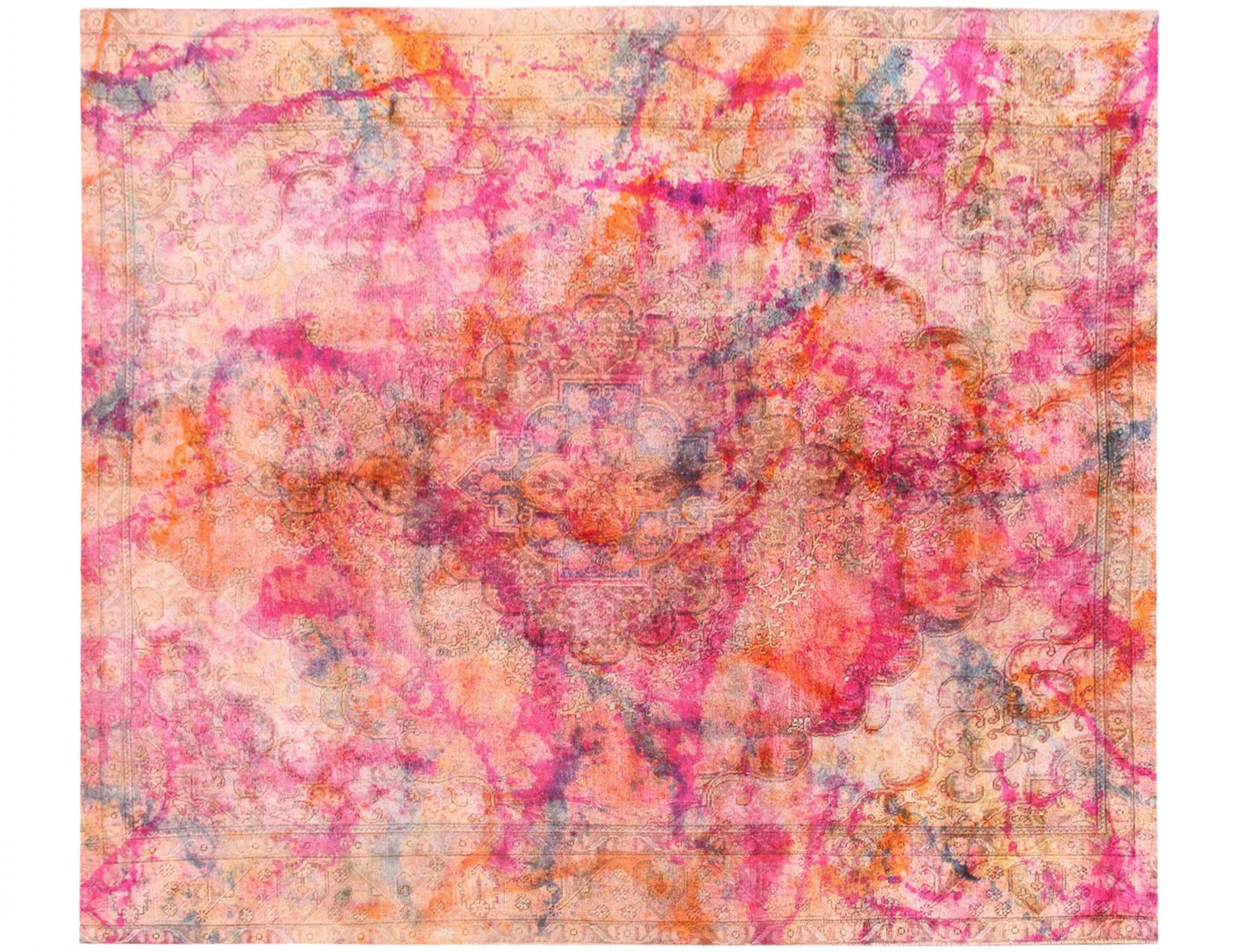 Persischer Vintage Teppich  mehrfarbig <br/>330 x 277 cm