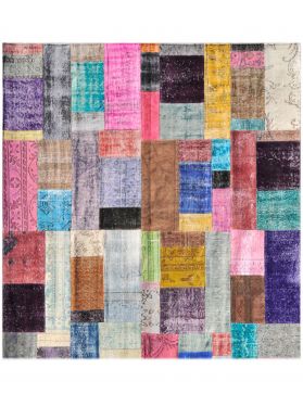 Alfombra patchwork 251 X 251 multicolor