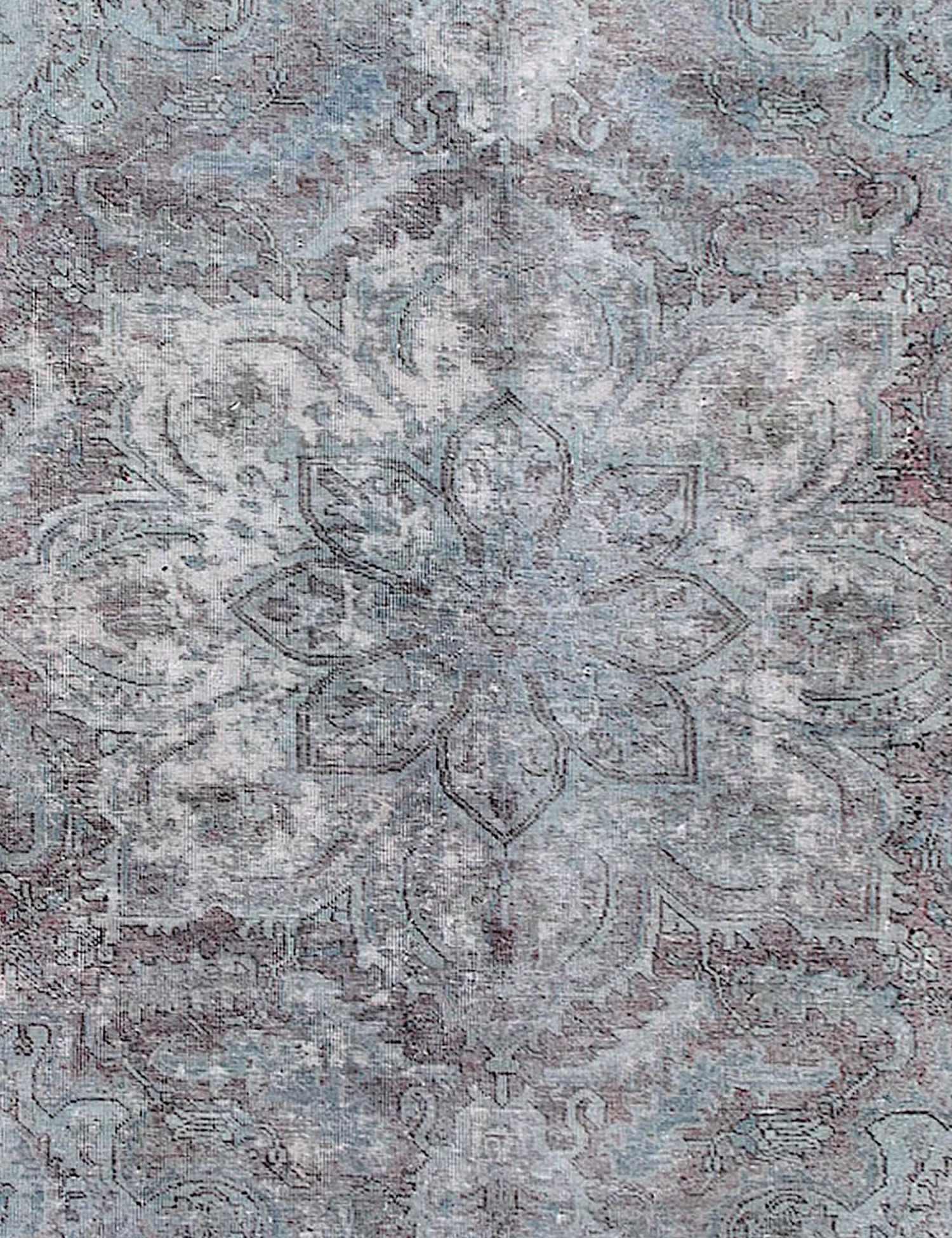 Persischer Vintage Teppich  türkis <br/>235 x 235 cm