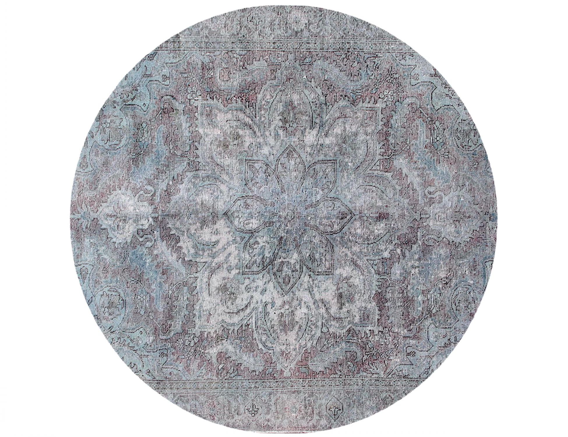 Tappeto vintage persiano  turchese <br/>235 x 235 cm