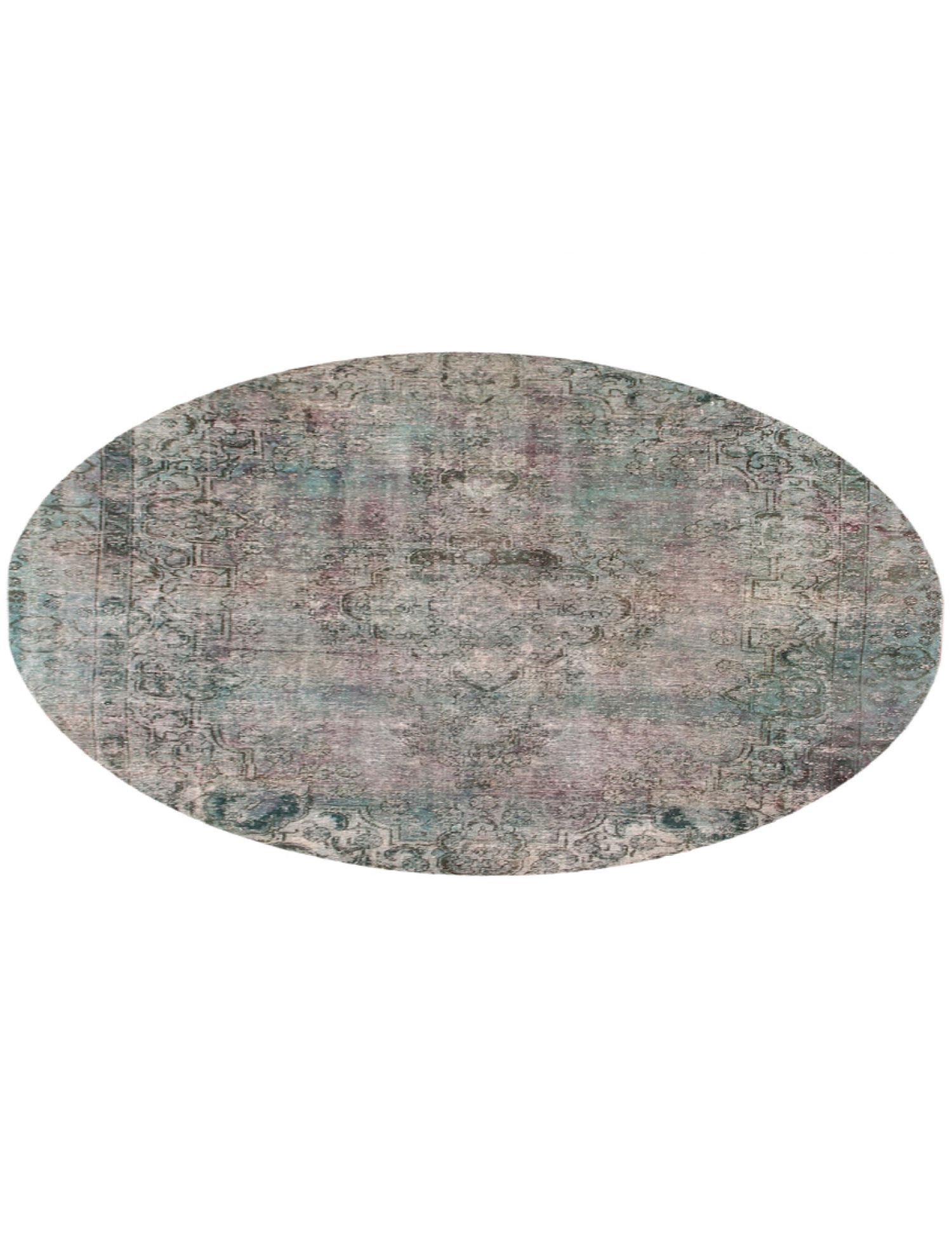 Persischer Vintage Teppich  grün <br/>230 x 230 cm