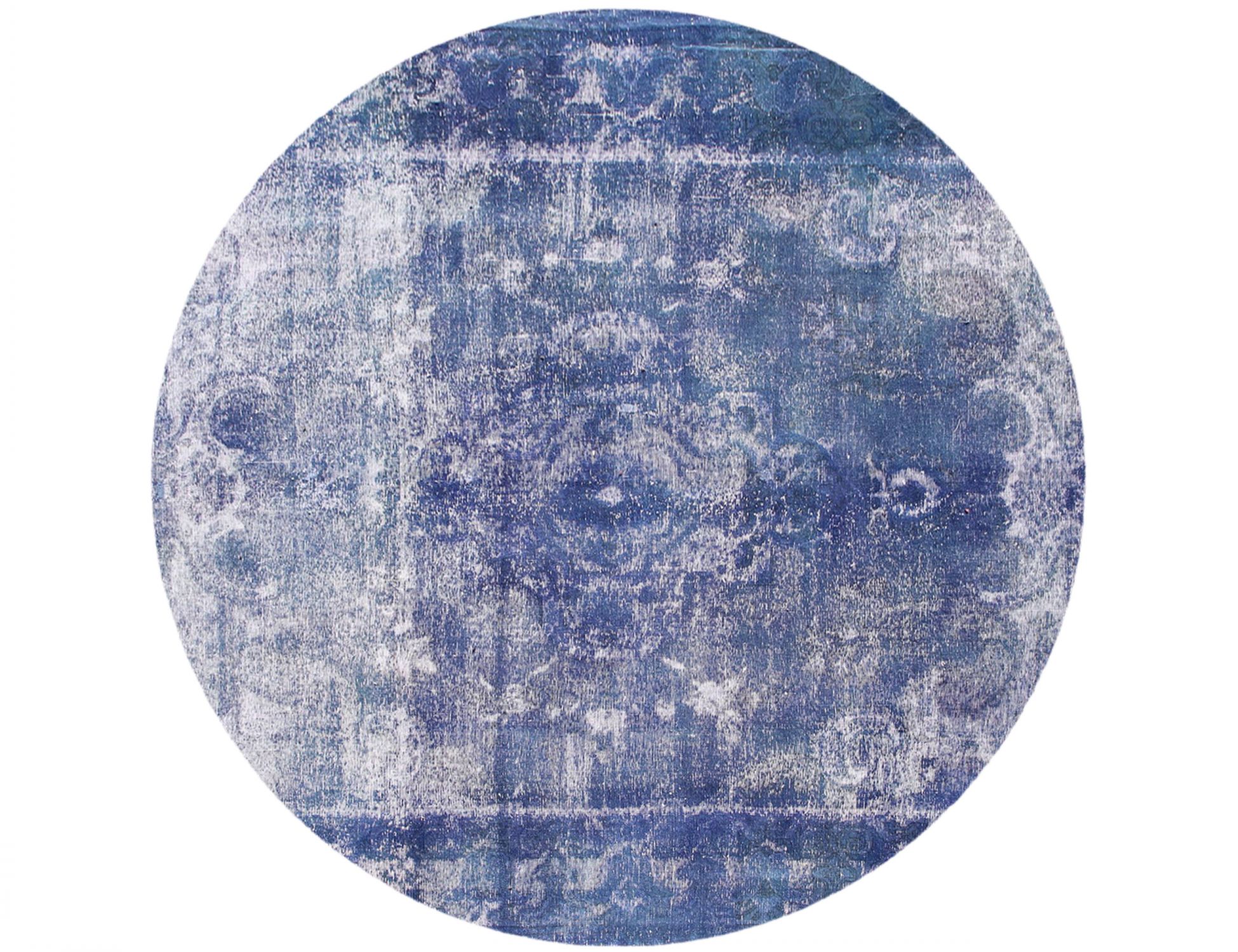 Persisk vintage matta  blå <br/>300 x 300 cm