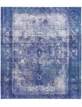 Tappeto vintage persiano 350 x 300 blu