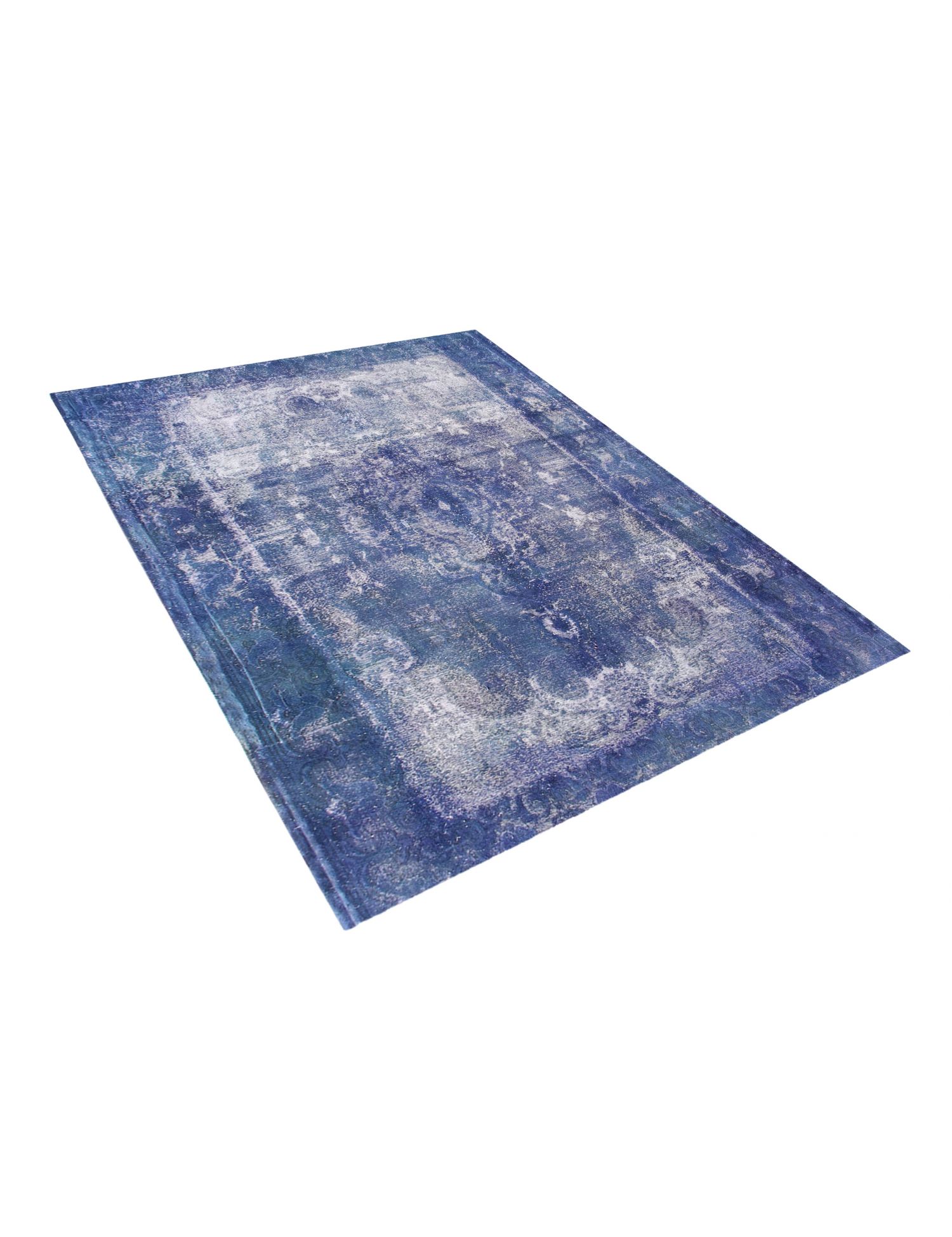 Persischer Vintage Teppich  blau <br/>350 x 300 cm