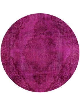 Tapis Persan vintage 265 x 265 violet