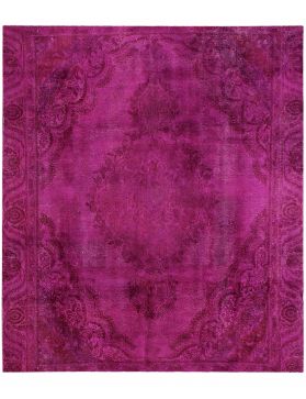 Persisk Vintagetæppe 300 x 265 lilla