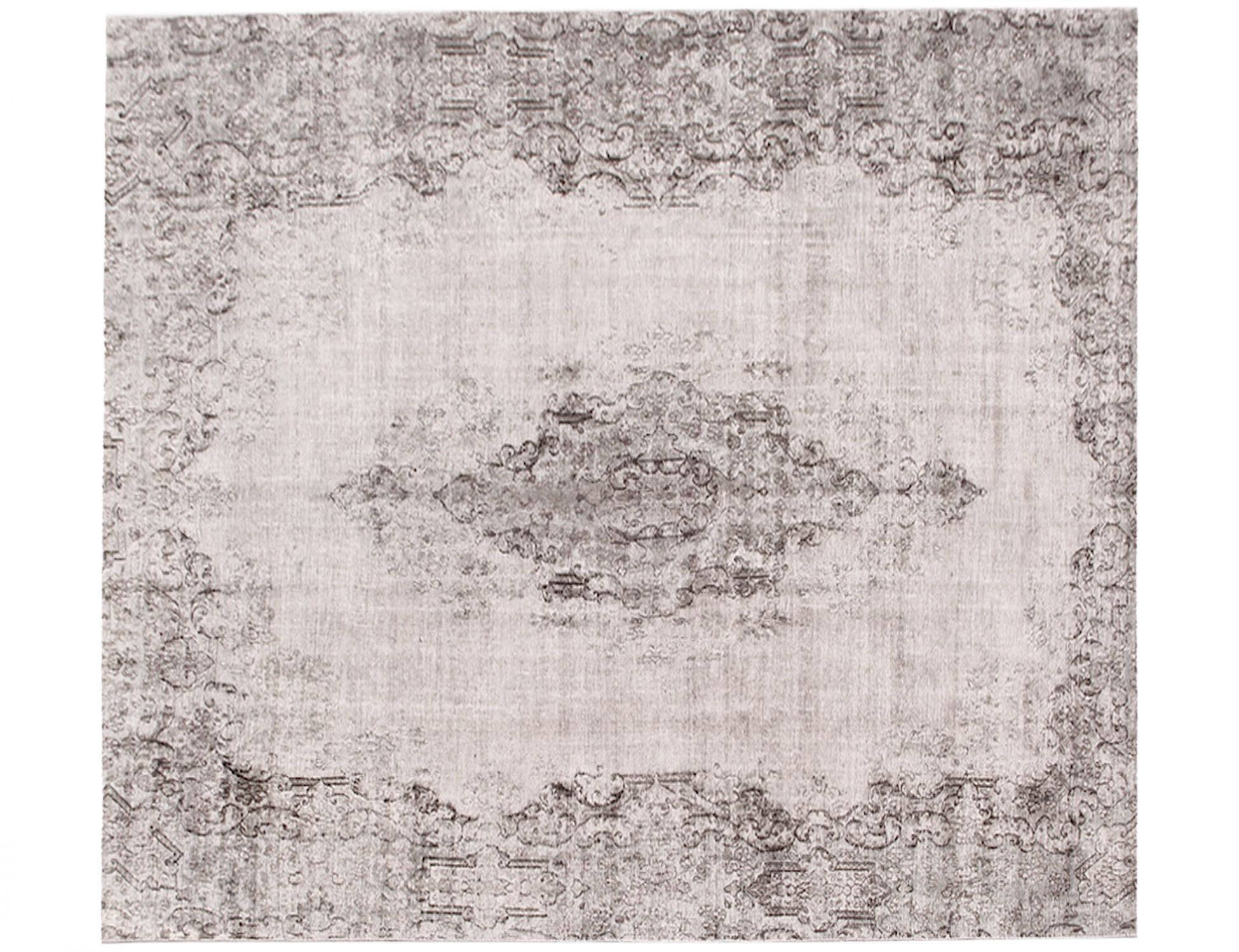 Tappeto vintage persiano  grigo <br/>295 x 295 cm