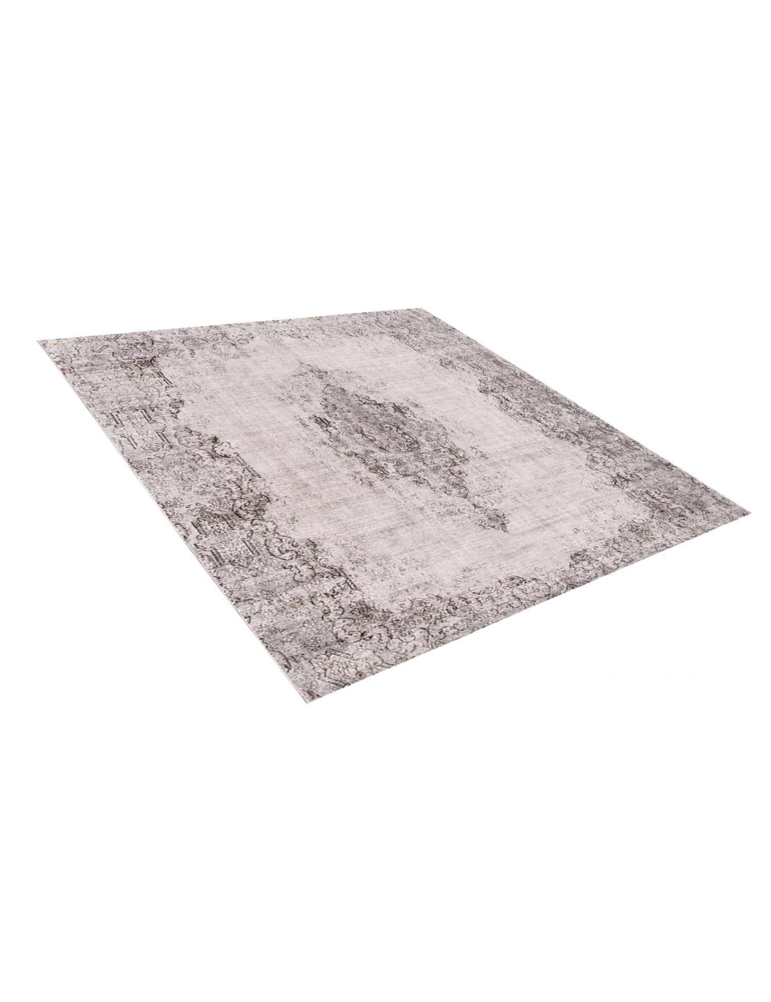 Persischer Vintage Teppich  grau <br/>295 x 295 cm