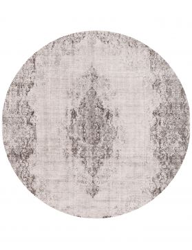 Persisk vintage teppe 295 x 295 grå