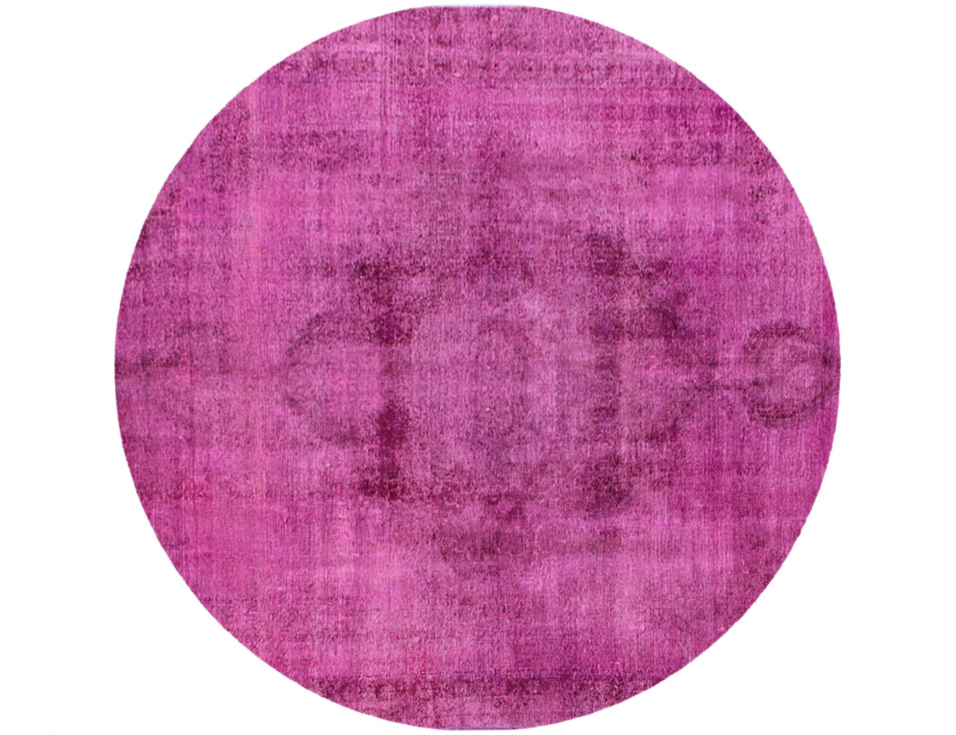 Persischer Vintage Teppich  lila <br/>225 x 225 cm