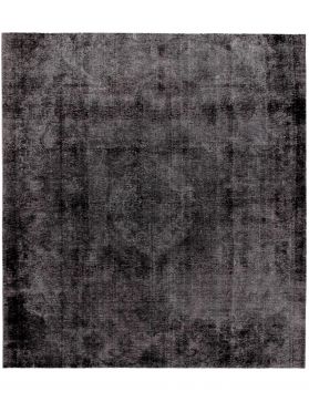 Tappeto vintage persiano  nero <br/>253 x 253 cm