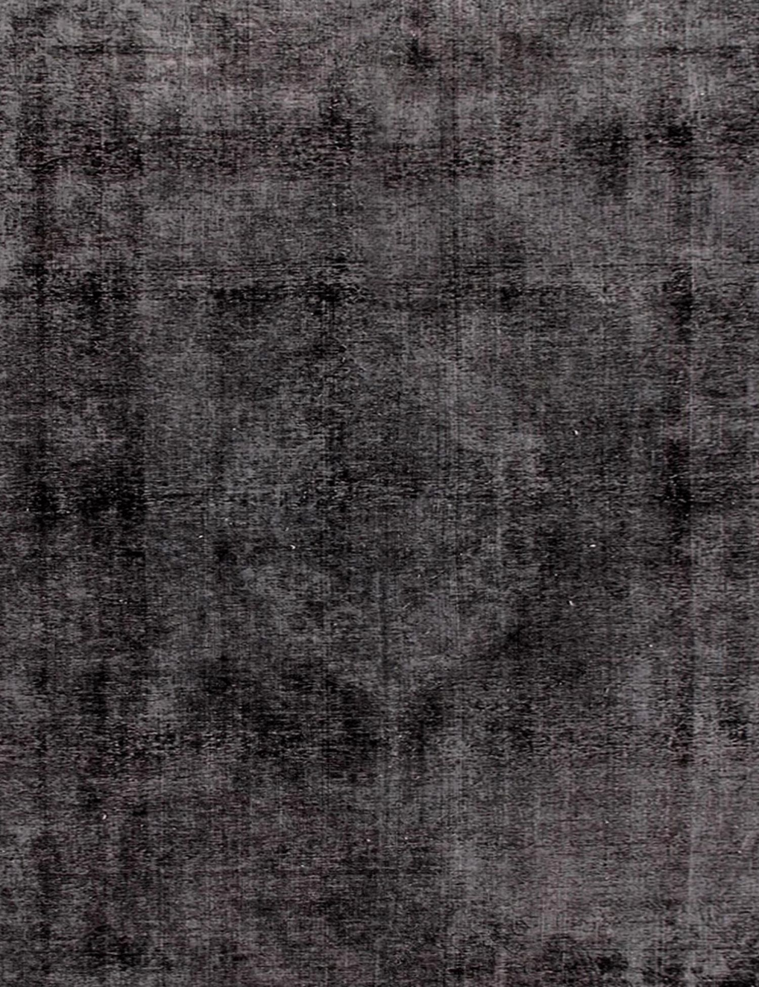 Persischer Vintage Teppich  schwarz <br/>253 x 253 cm