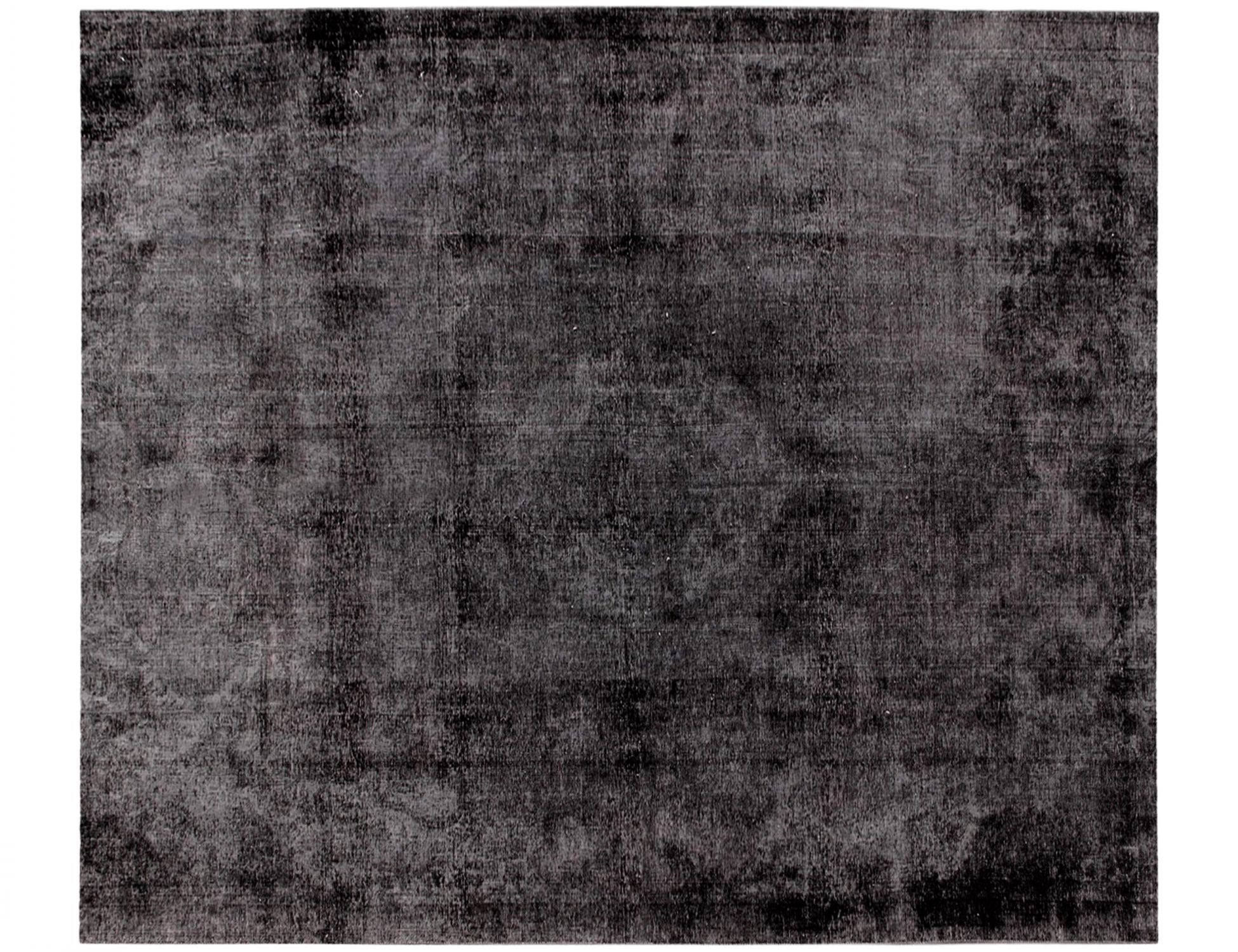 Tappeto vintage persiano  nero <br/>300 x 253 cm