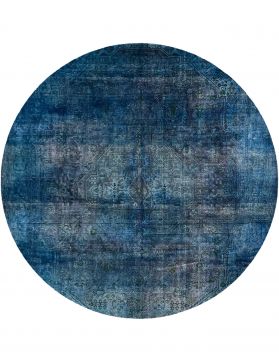 Vintage Teppich 292 X 292 blau
