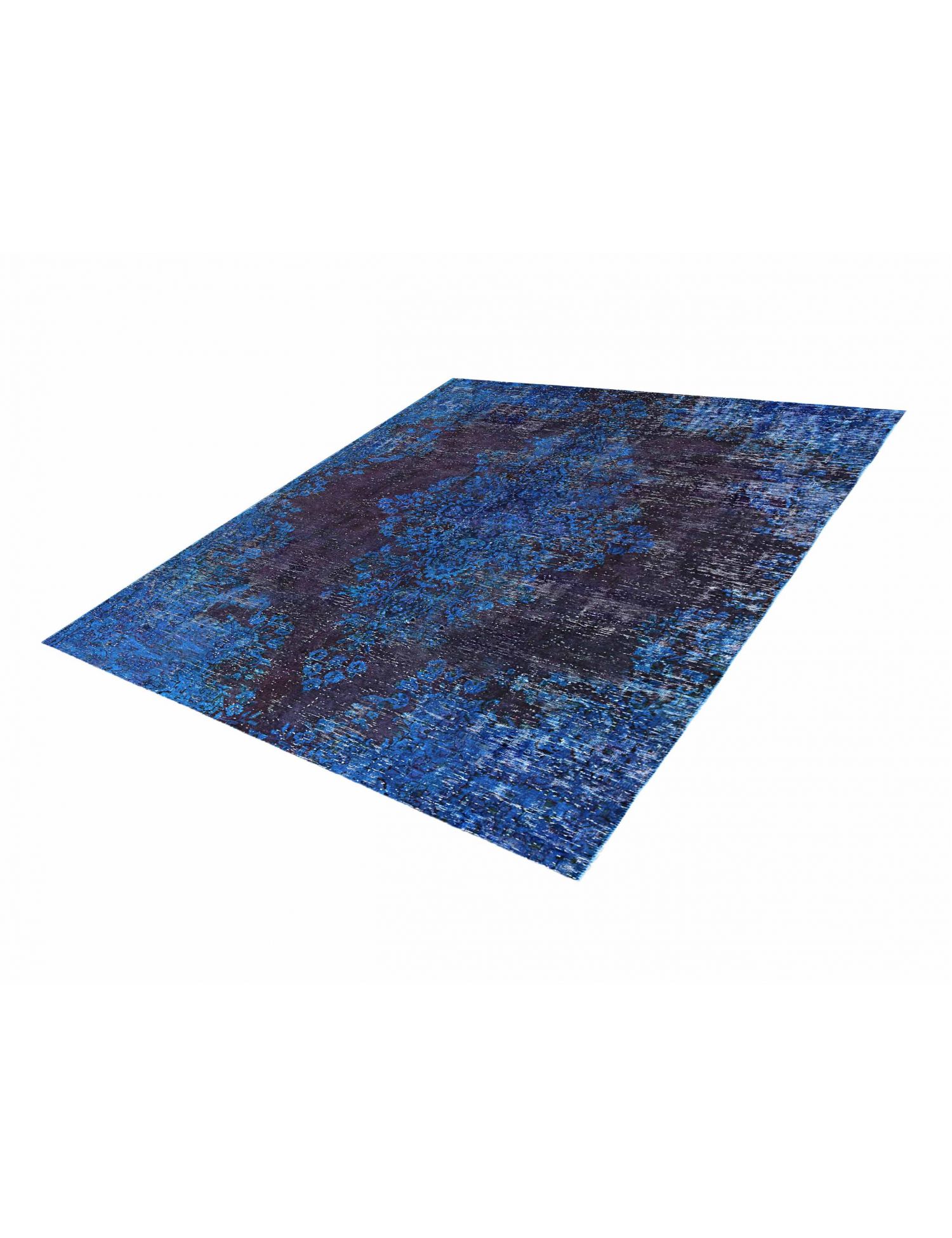 Vintage Teppich  blau <br/>184 x 184 cm