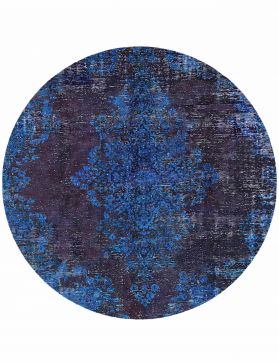 Vintage Teppich 184 X 184 blau