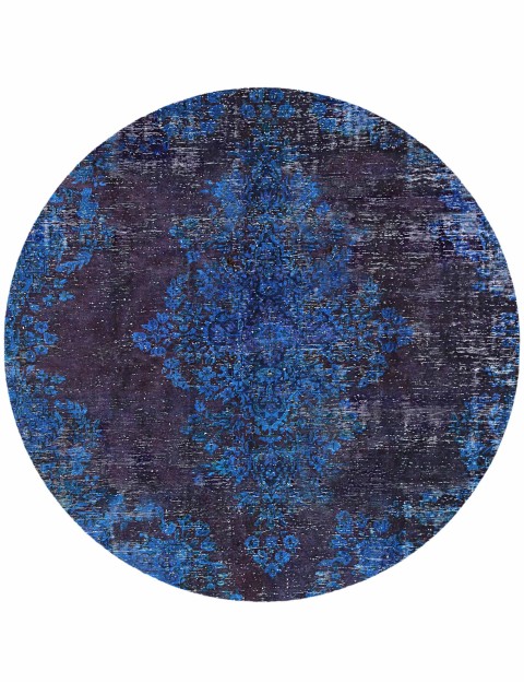 Blau Persien Vintage Teppich 184 x 184 cm