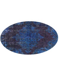 Bleu Persan Tapis Vintage 184 x 184 cm - view 2