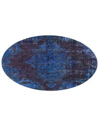 Bleu Persan Tapis Vintage 184 x 184 cm - view 3