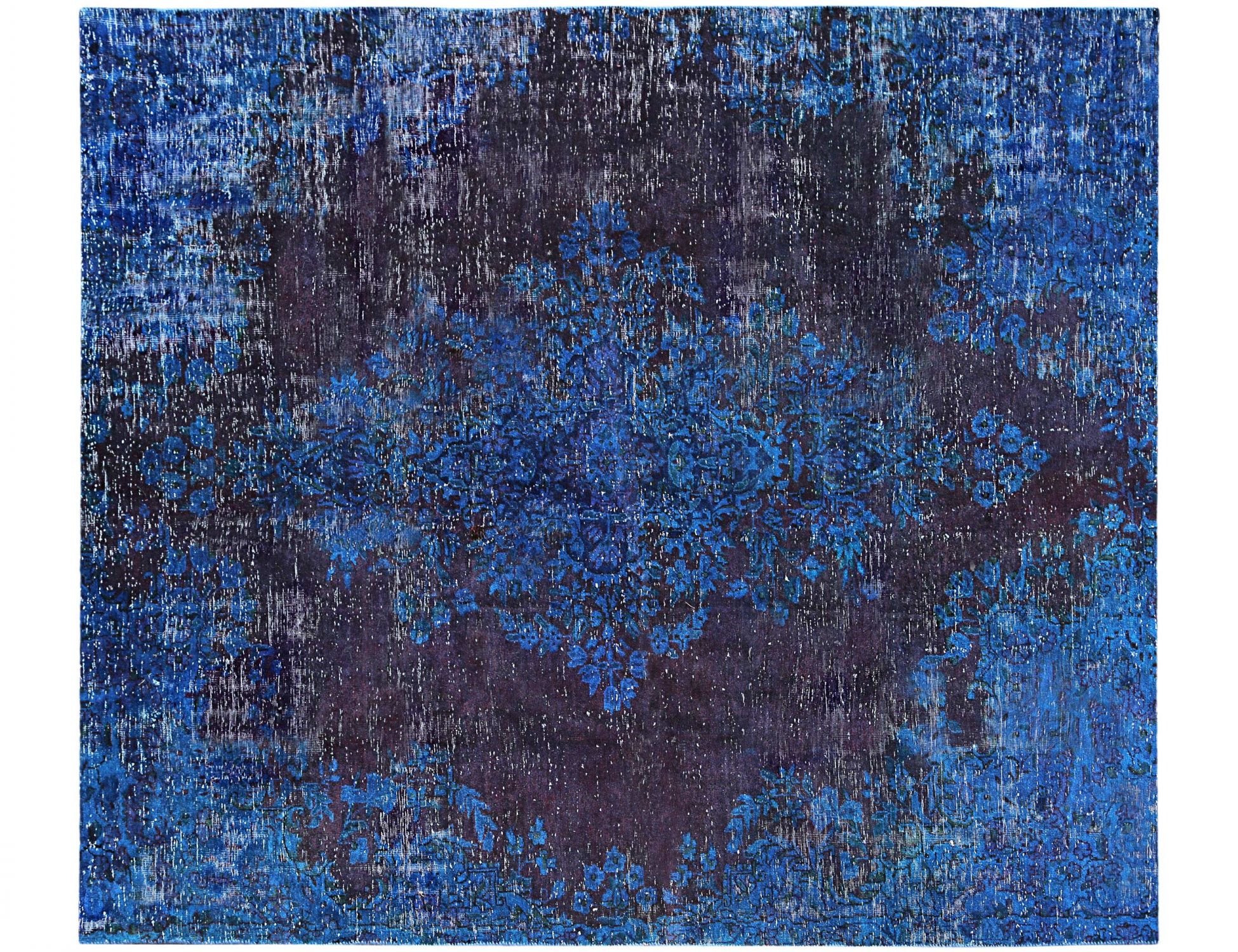 Vintage Teppich  blau <br/>240 x 184 cm