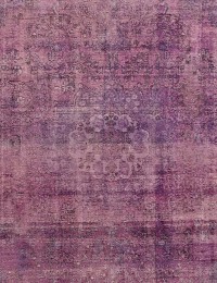 Lila Persien Persischer Vintage Teppich 285 x 285 cm - view 1