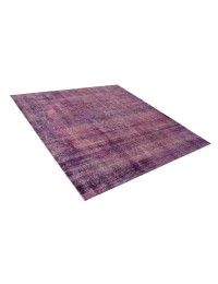Lila Persien Persischer Vintage Teppich 285 x 285 cm - view 3