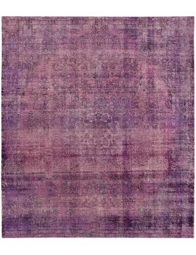 Tapis Persan vintage 330 x 285 violet