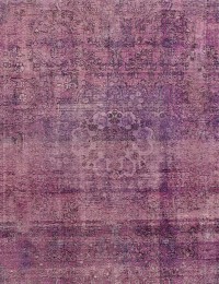 Púrpura Persa Alfombra persa vintage 330 x 285 cm - view 2