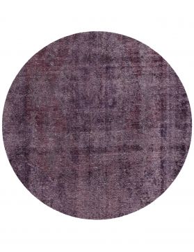 Alfombra persa vintage 190 x 190 púrpura