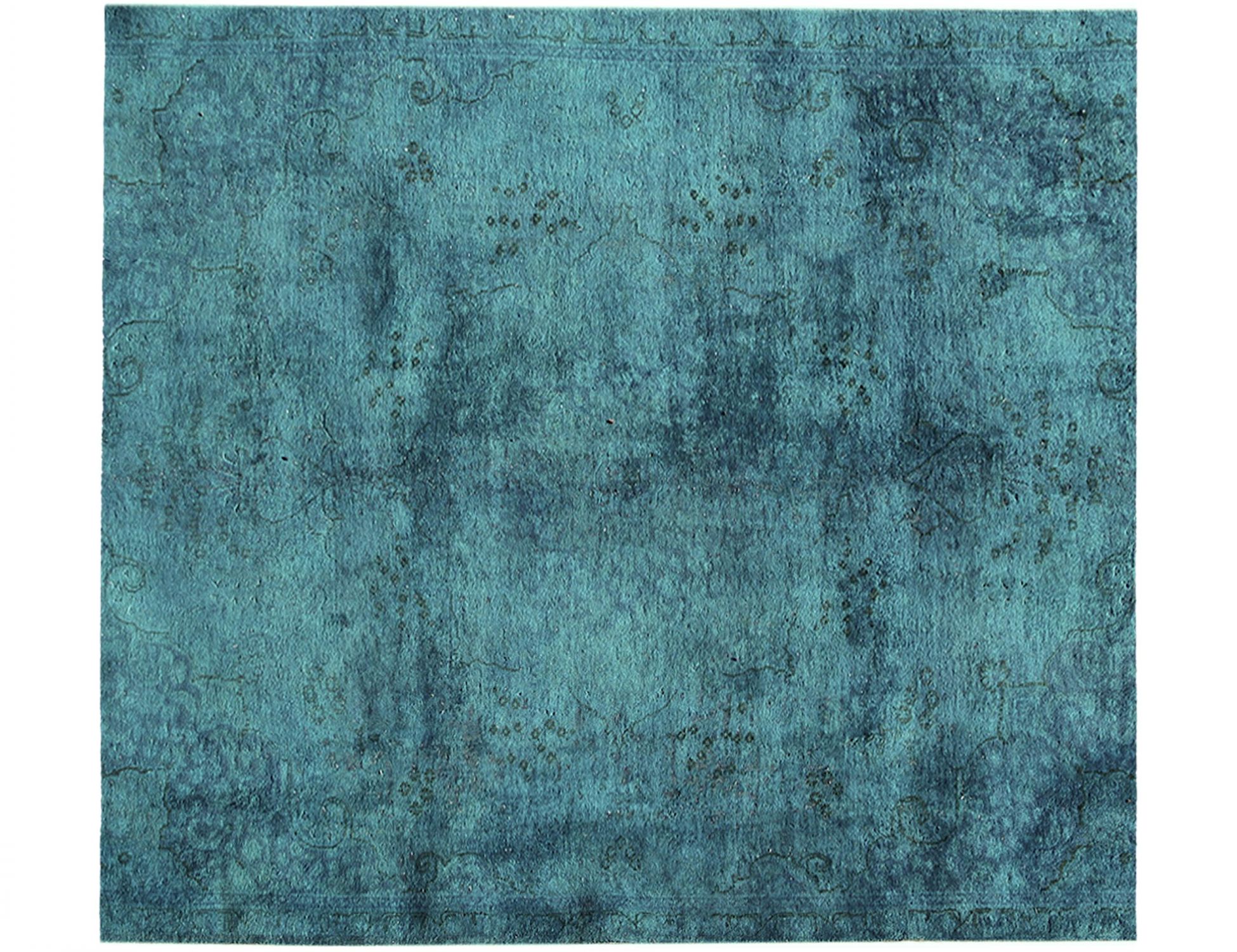 Tappeto vintage persiano  blu <br/>230 x 230 cm