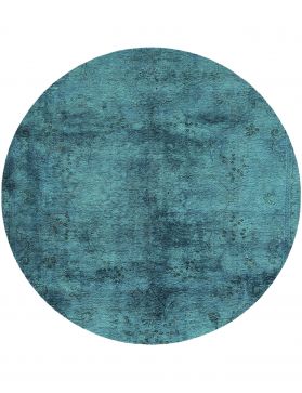 Persisk vintage teppe 230 x 230 blå
