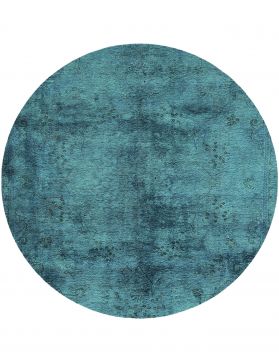 Tapis Persan vintage 230 x 230 bleu