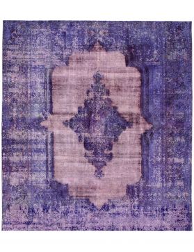 Perzisch Vintage Tapijt 245 x 245 blauw