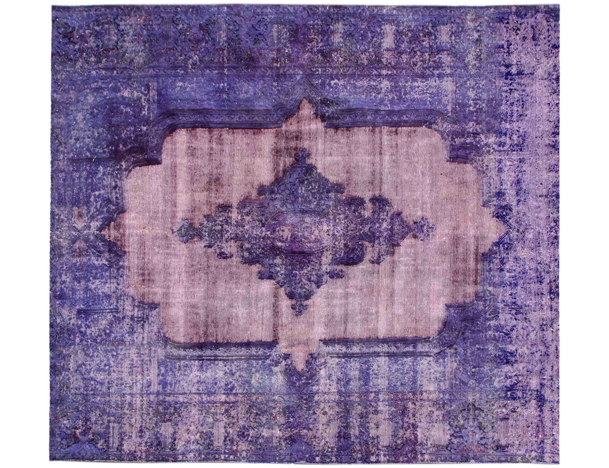 Persialaiset vintage matot  sininen <br/>245 x 245 cm