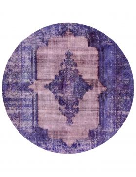 Persischer Vintage Teppich 245 x 245 blau