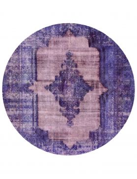 Tappeto vintage persiano 245 x 245 blu