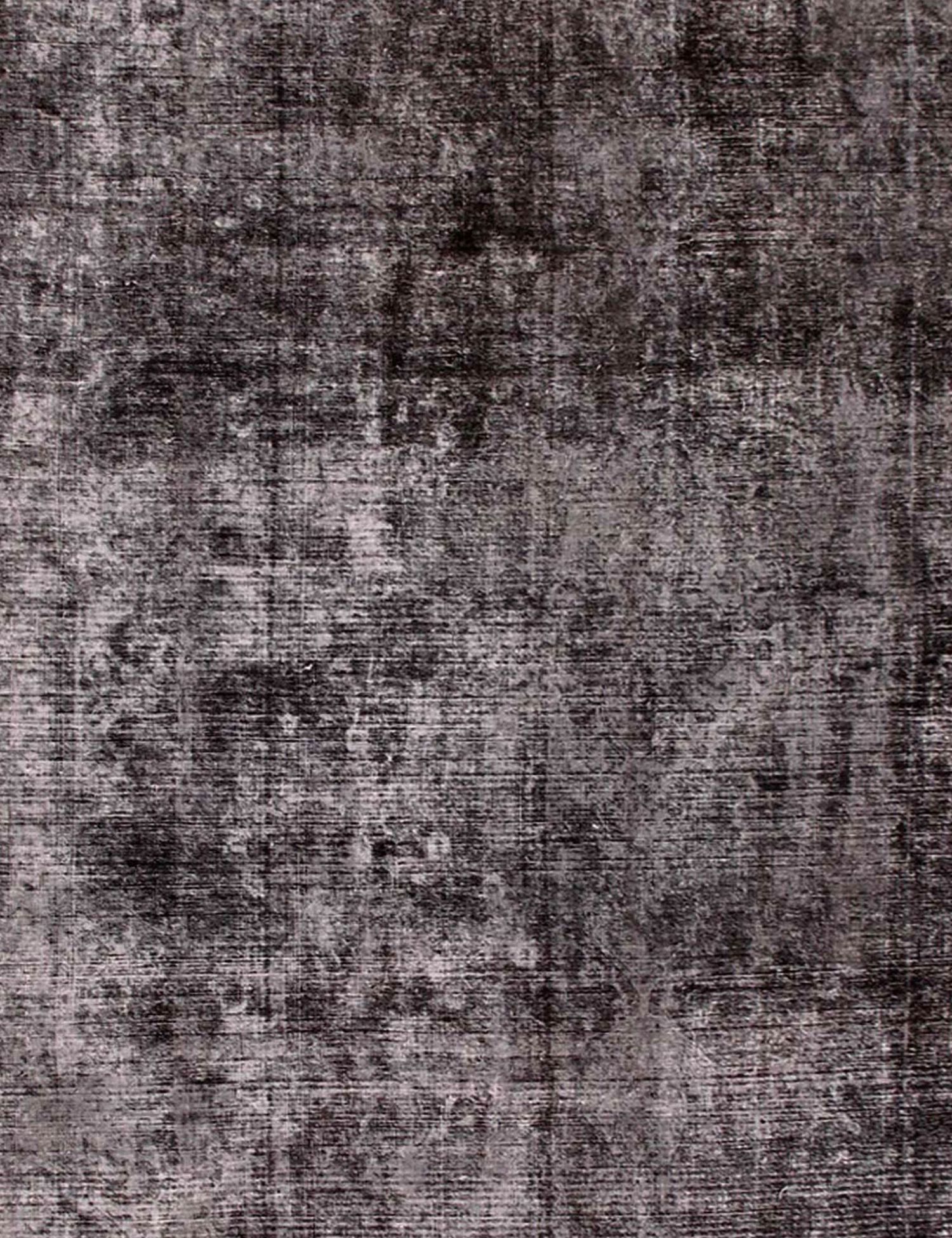 Persischer Vintage Teppich  schwarz <br/>292 x 292 cm