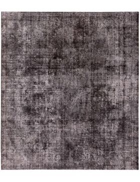 Persischer Vintage Teppich 330 x 292 schwarz