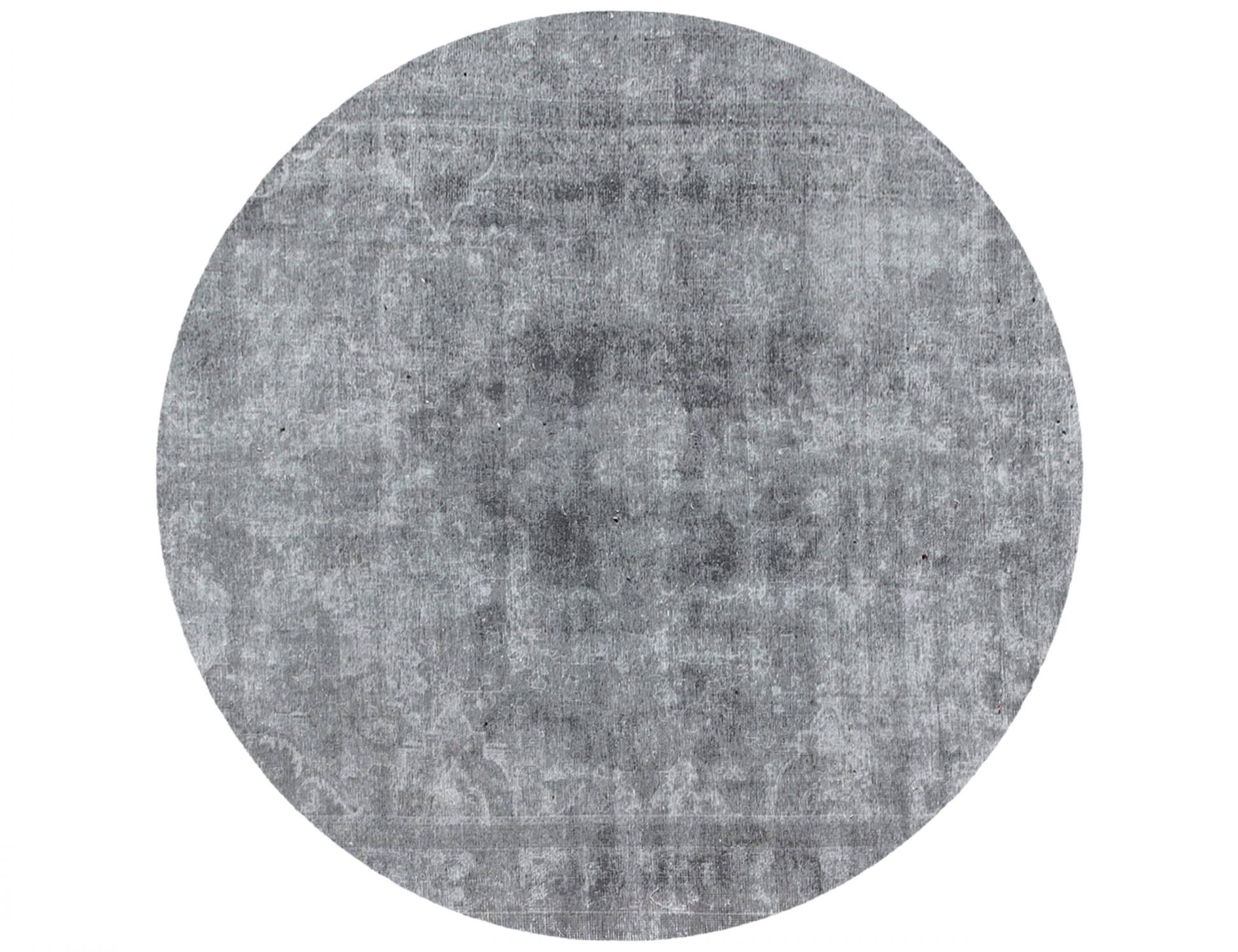 Persischer Vintage Teppich  grau <br/>240 x 240 cm