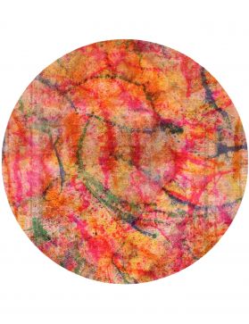 Persischer Vintage Teppich 240 x 240 mehrfarbig