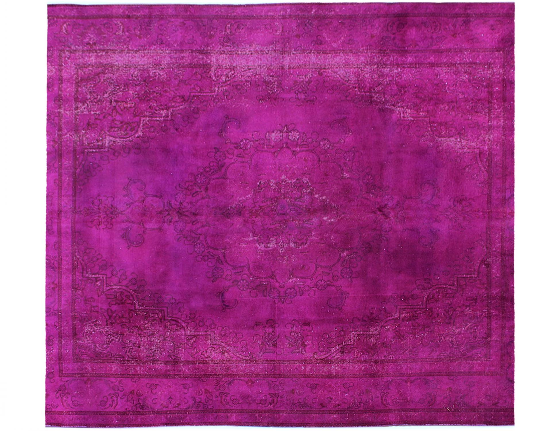 Tappeto vintage persiano  viola <br/>295 x 295 cm