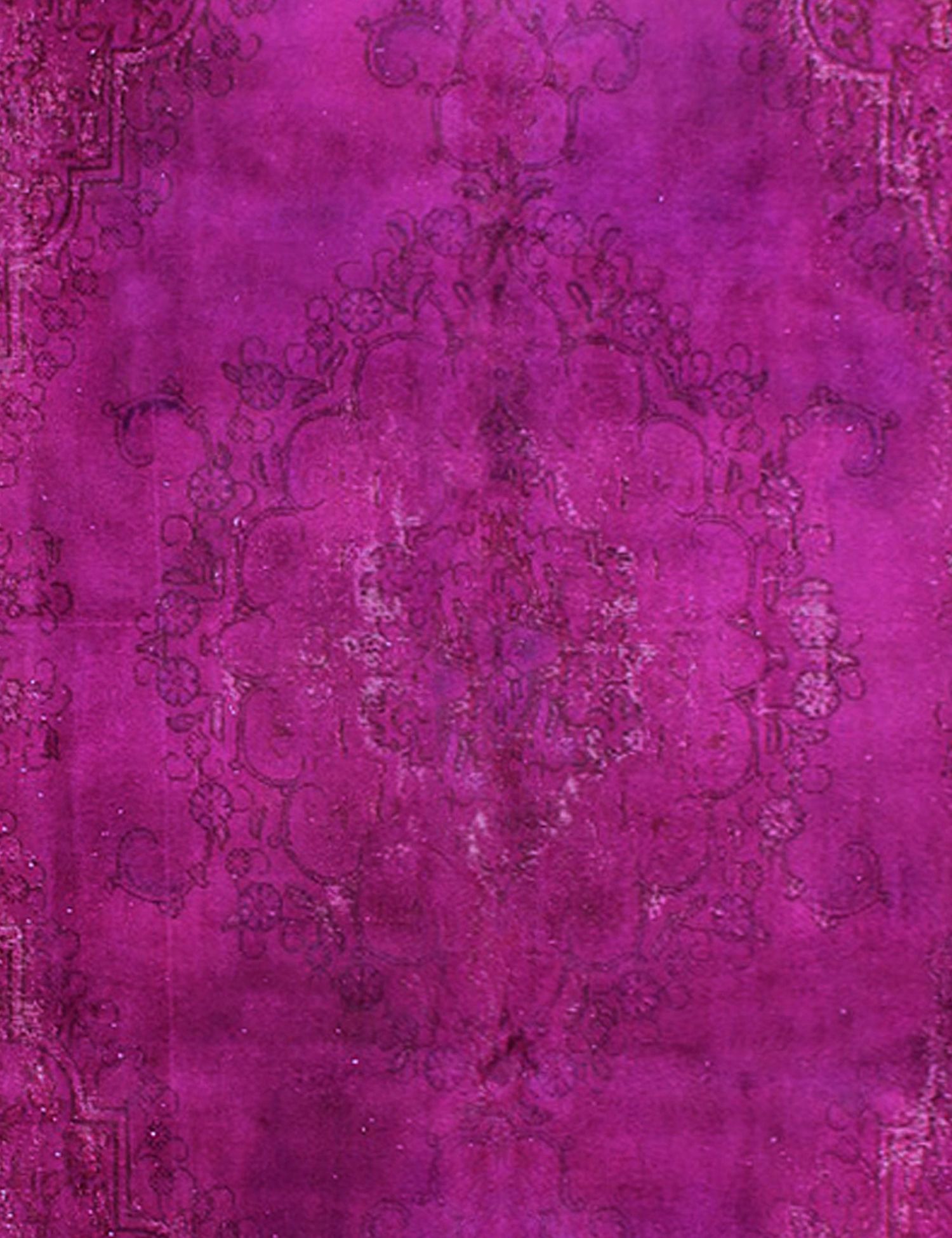 Persischer Vintage Teppich  lila <br/>295 x 295 cm