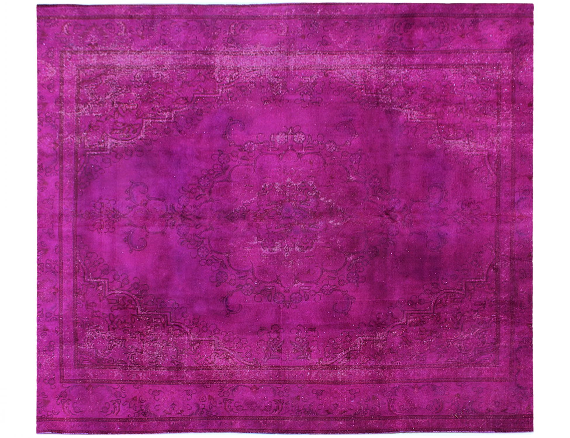 Tappeto vintage persiano  viola <br/>340 x 295 cm