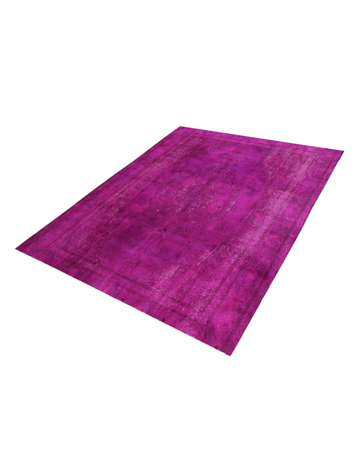Persischer Vintage Teppich  lila <br/>340 x 295 cm