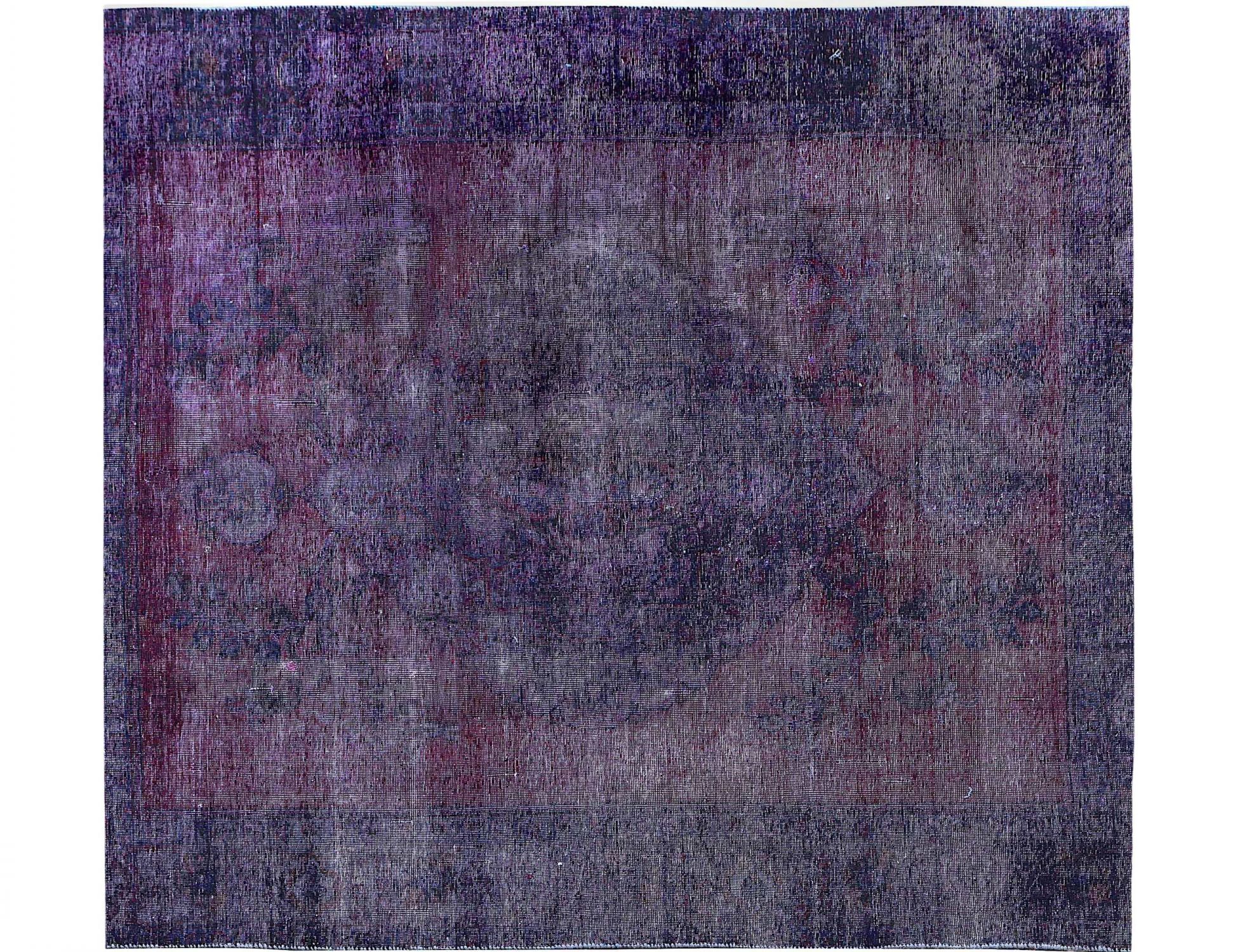 Tappeto Vintage  viola <br/>193 x 193 cm
