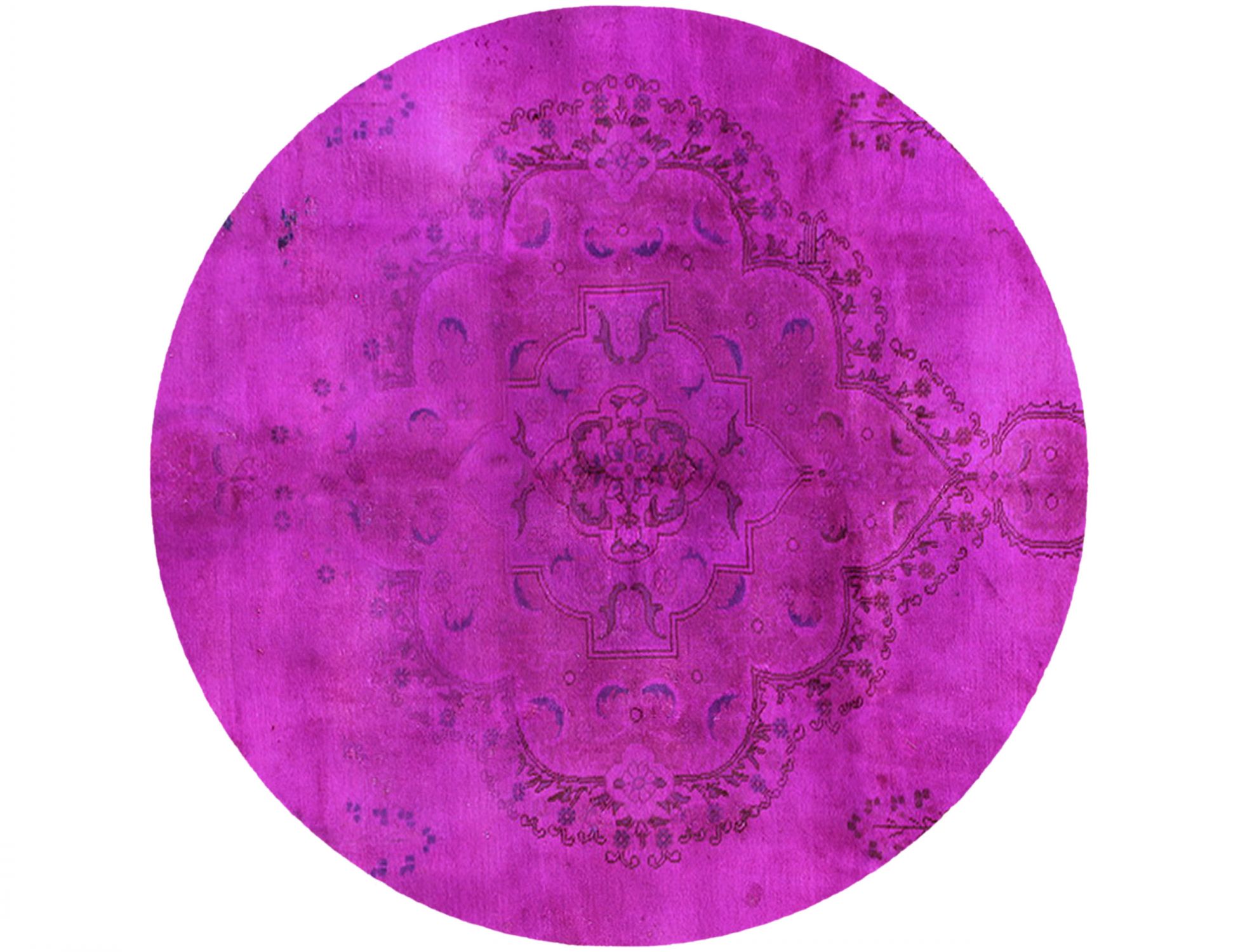 Persischer Vintage Teppich  lila <br/>205 x 205 cm