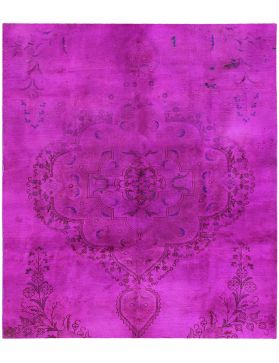 Persischer Vintage Teppich 250 x 205 lila