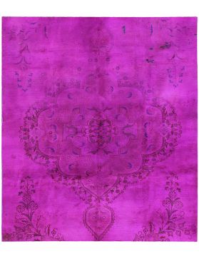 Tapis Persan vintage 250 x 205 violet